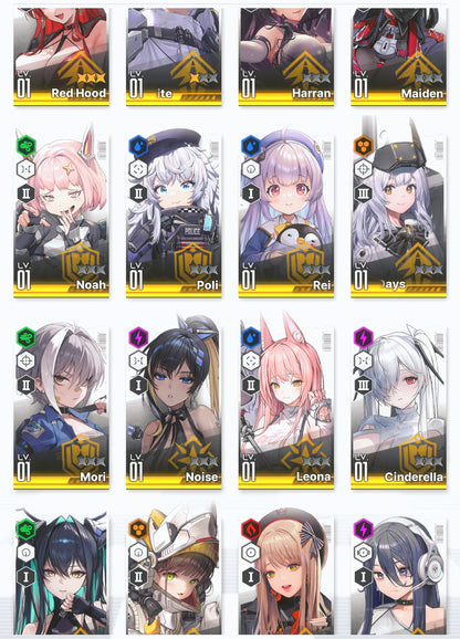 [GLOBAL] GODDESS OF VICTORY NIKKE 17SSR Red Hood+Skin+Cinderella+Little Mermaid+Harran+Snow White+Rei++ starter account-Mobile Games Starter