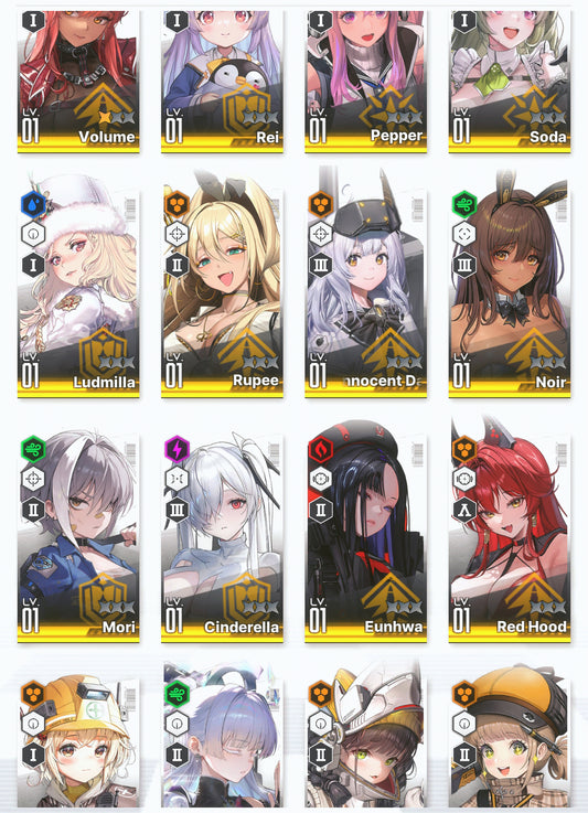 [GLOBAL] GODDESS OF VICTORY NIKKE 17SSR Red Hood+Skin+Nayuta+Cinderella+Liter+Soda+Pepper+Ludmilla+Rei++ starter account-Mobile Games Starter