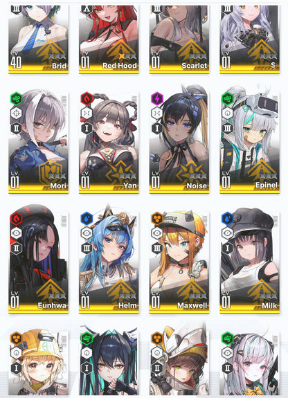 [GLOBAL] GODDESS OF VICTORY NIKKE 17SSR Scarlet+Red Hood+Skin+Little Mermaid+Liter+Helm+Brid+Milk+ starter account-Mobile Games Starter