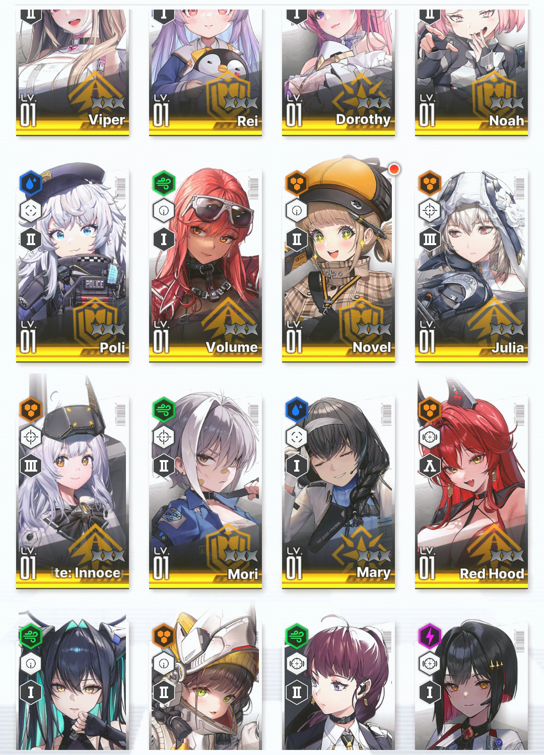 [GLOBAL] GODDESS OF VICTORY NIKKE 17SSR+Pity Dorothy+Red Hood+Skin+Volume+Little Mermaid+Viper+Noah+Novel++ starter account-Mobile Games Starter