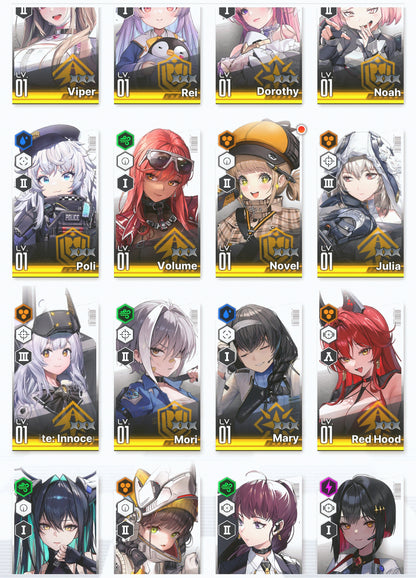 [GLOBAL] GODDESS OF VICTORY NIKKE 17SSR+Pity Dorothy+Red Hood+Skin+Volume+Little Mermaid+Viper+Noah+Novel++ starter account-Mobile Games Starter