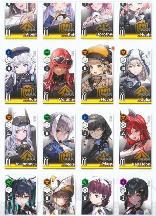 [GLOBAL] GODDESS OF VICTORY NIKKE 17SSR+Pity Dorothy+Red Hood+Skin+Volume+Little Mermaid+Viper+Noah+Novel++ starter account-Mobile Games Starter