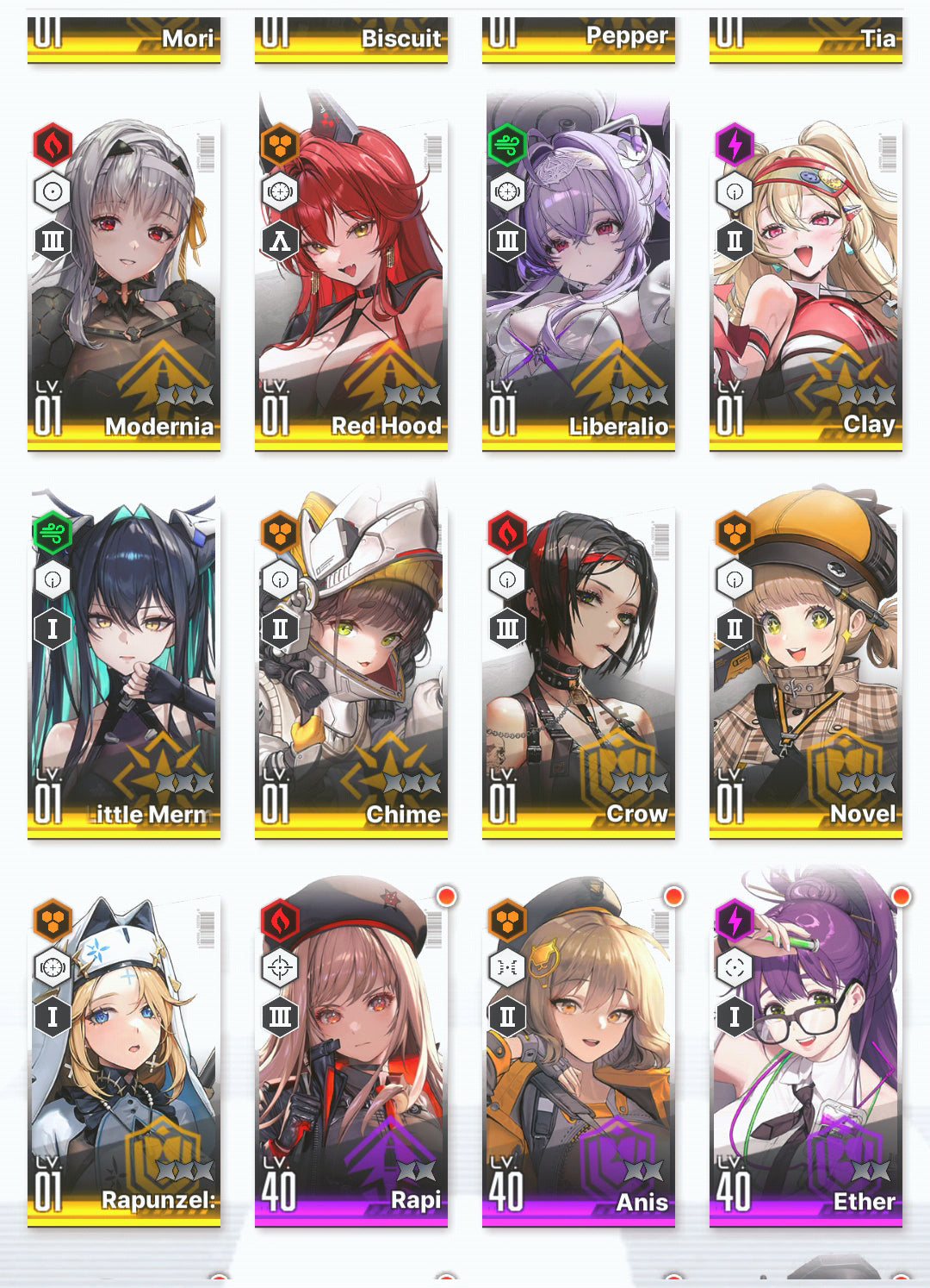[GLOBAL] GODDESS OF VICTORY NIKKE 17SSR+Pity Liberalio+Modernia+Red Hood+Skin+Little Mermaid+Grave+Tia++Pepper++ starter account-Mobile Games Starter