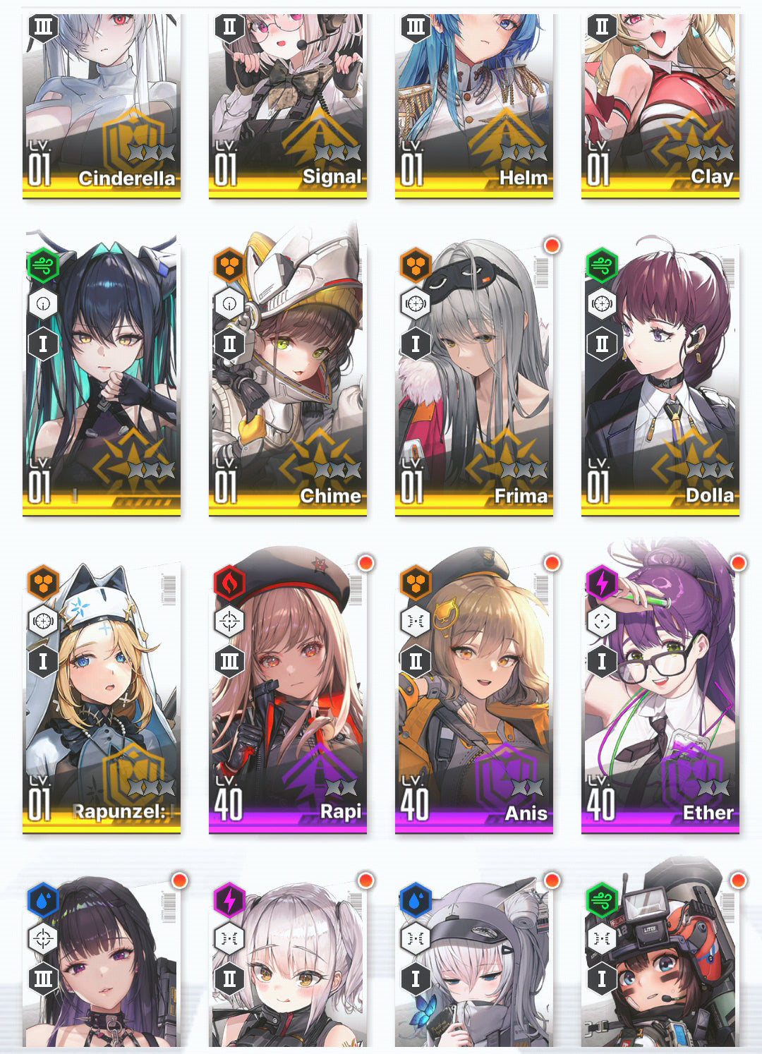 [GLOBAL] GODDESS OF VICTORY NIKKE 17SSR+Pity Red Hood+Skin+Cinderella+Grave+Little Mermaid+Viper+Frima+Signal+Dolla+Rei++ starter account-Mobile Games Starter