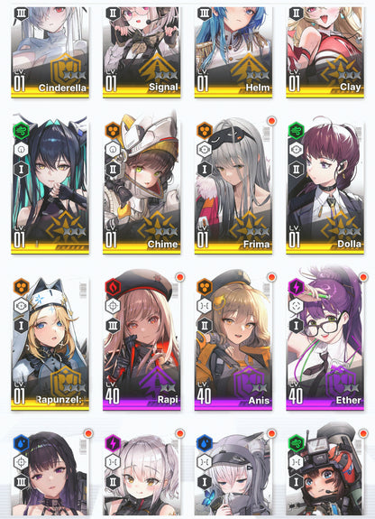 [GLOBAL] GODDESS OF VICTORY NIKKE 17SSR+Pity Red Hood+Skin+Cinderella+Grave+Little Mermaid+Viper+Frima+Signal+Dolla+Rei++ starter account-Mobile Games Starter