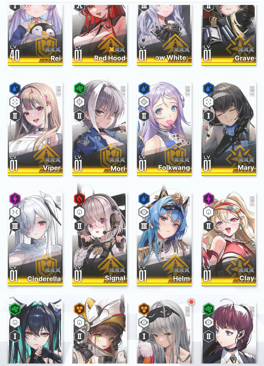 [GLOBAL] GODDESS OF VICTORY NIKKE 17SSR+Pity Red Hood+Skin+Cinderella+Grave+Little Mermaid+Viper+Frima+Signal+Dolla+Rei++ starter account-Mobile Games Starter