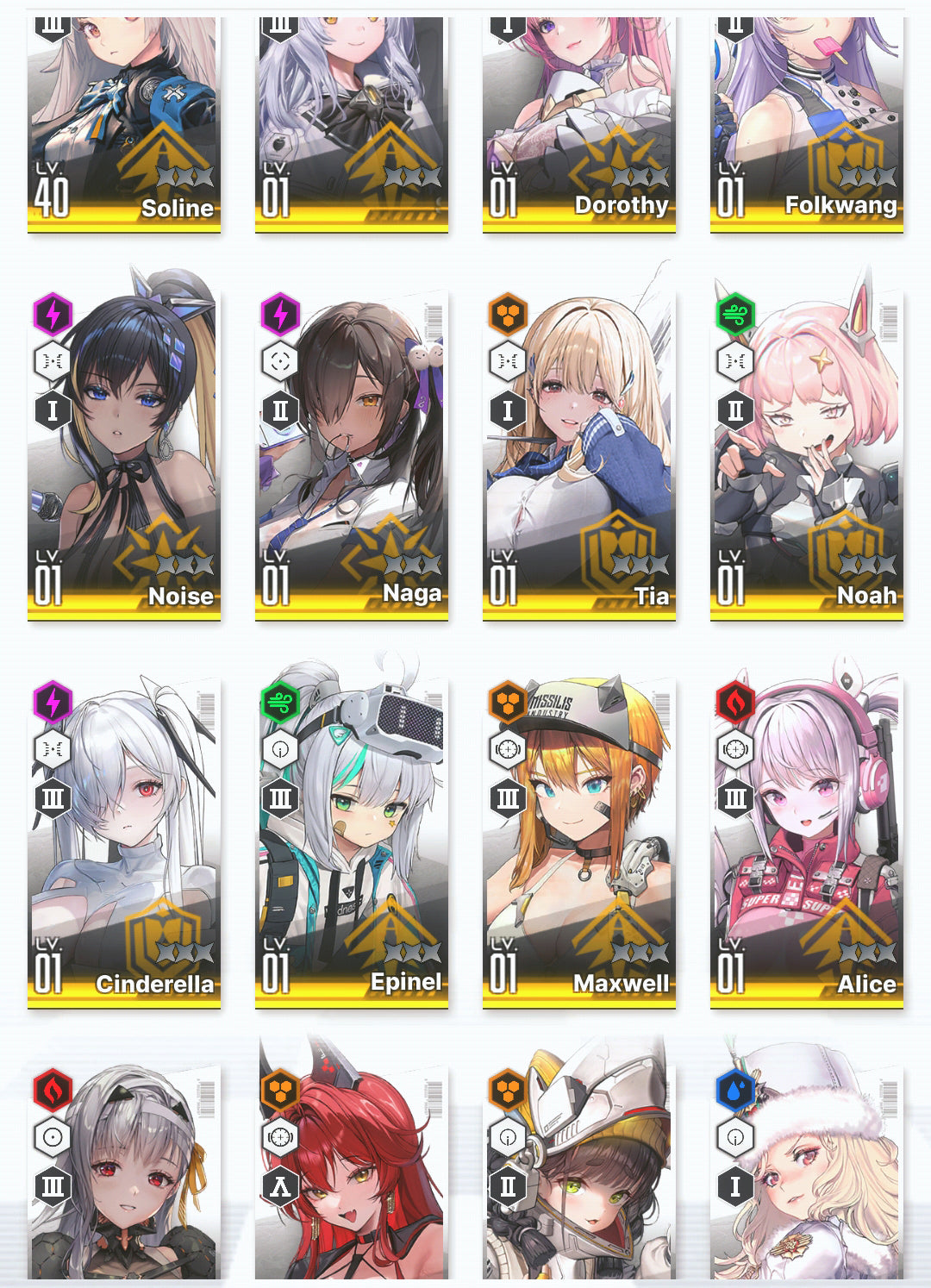 [GLOBAL] GODDESS OF VICTORY NIKKE 17SSR+Pity Red Hood+Skin+Cinderella+Modernia+Dorothy+Tia+Naga+Noah+Noise++ starter account-Mobile Games Starter