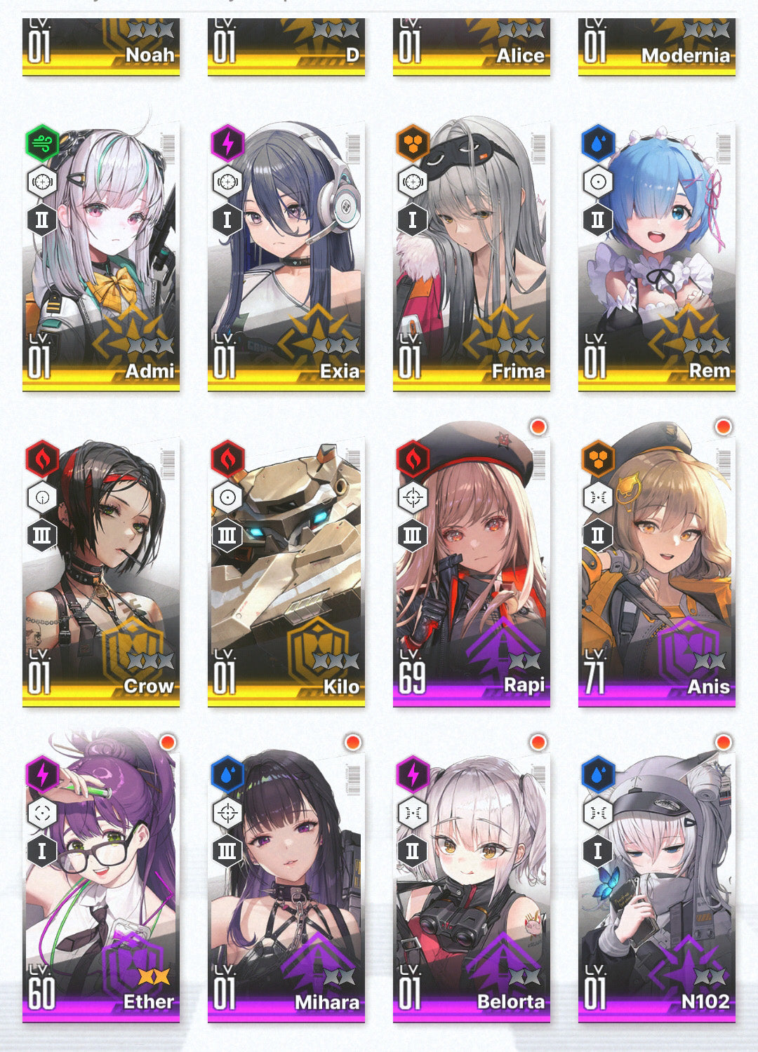 [GLOBAL] GODDESS OF VICTORY NIKKE 18SSR 22000 gems+Rem+Emilia+skin+Ram+Modernia+Leona+Yan+Cocoa++ starter account Re:Zero (Copy)-Mobile Games Starter