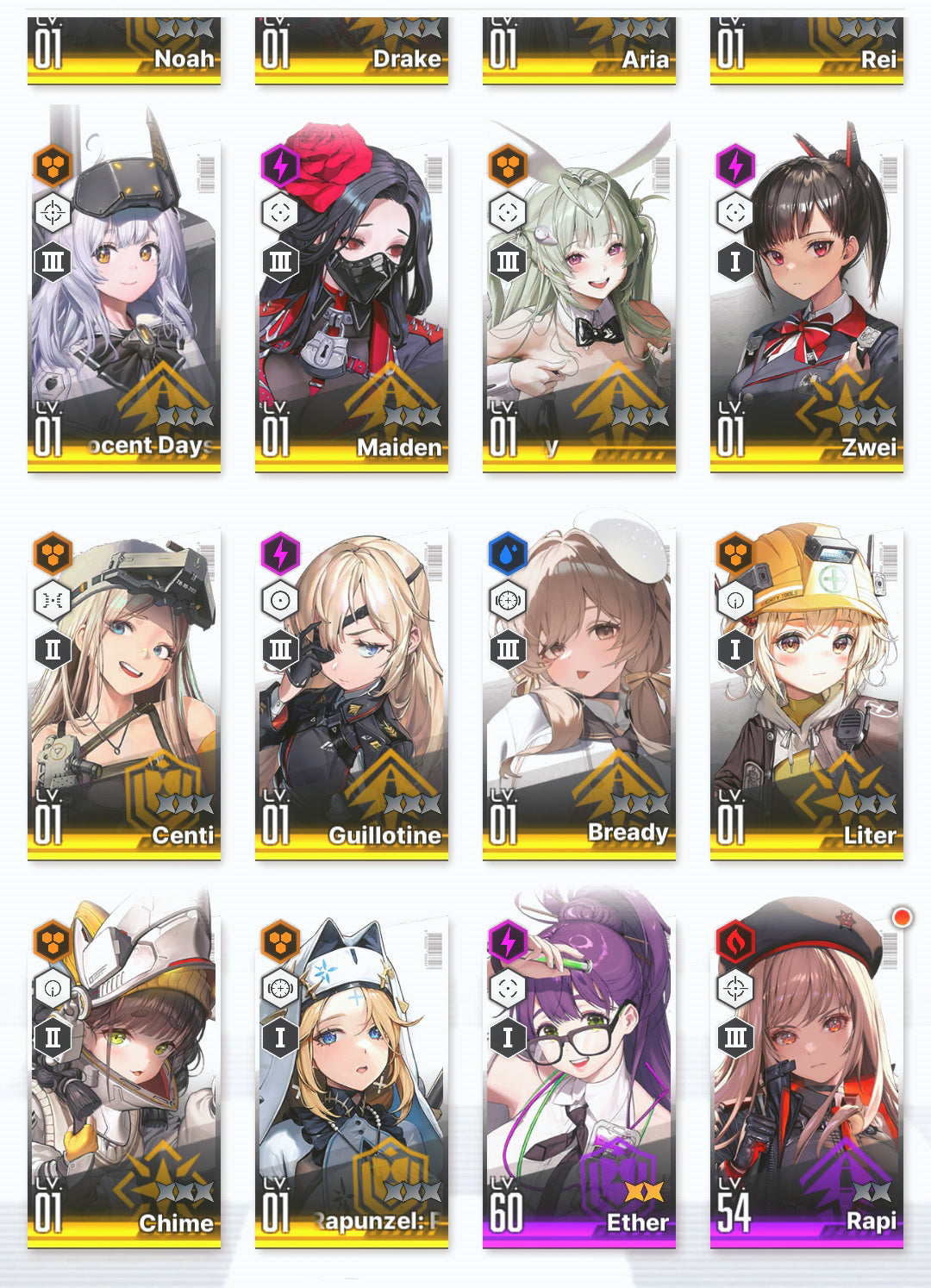 [GLOBAL] GODDESS OF VICTORY NIKKE 18SSR+Pity 2 Dorothy+2 Red Hood+skin+Noah+Bunny Soda+Liter starter account-Mobile Games Starter