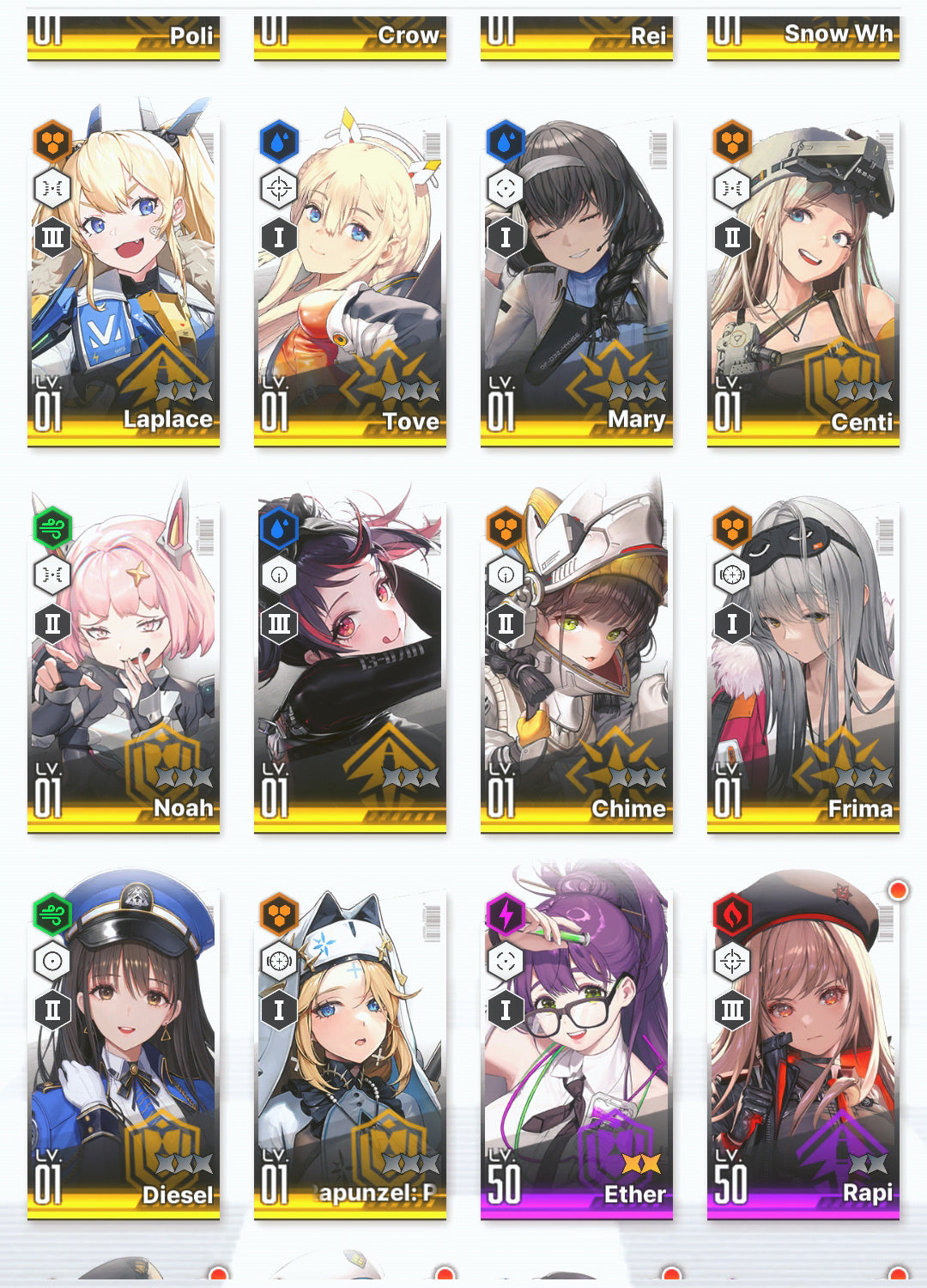 [GLOBAL] GODDESS OF VICTORY NIKKE 18SSR+Pity MLB 4X Red Hood+3 Noir+Blanc+skin+Sakura+Poli+Rei++ starter account-Mobile Games Starter