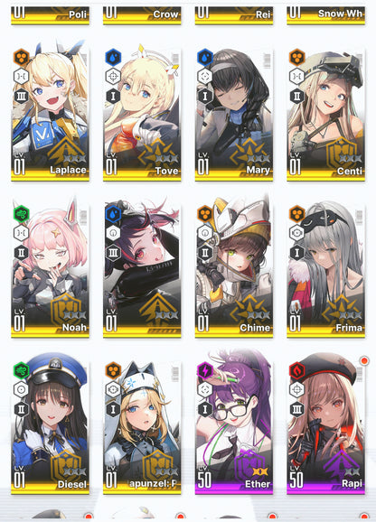 [GLOBAL] GODDESS OF VICTORY NIKKE 18SSR+Pity MLB 4X Red Hood+3 Noir+Blanc+skin+Sakura+Poli+Rei++ starter account-Mobile Games Starter
