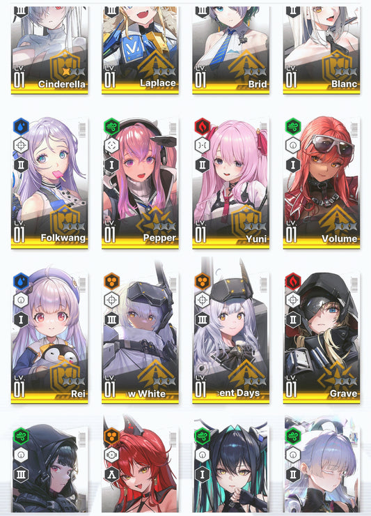 [GLOBAL] GODDESS OF VICTORY NIKKE 18SSR+Pity Red Hood+skin+Little Mermaid+Nayuta+Cinderella+Grave+Blanc+Volume+Pepper+Yuni+Brid+Rei++ starter account-Mobile Games Starter