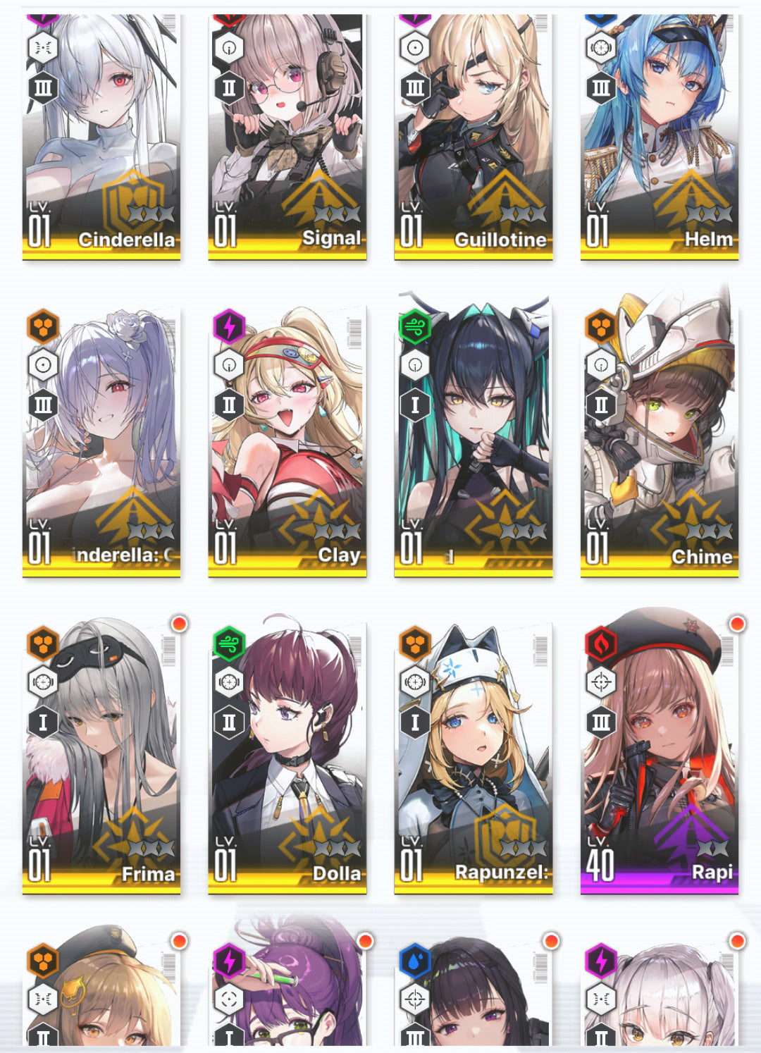 [GLOBAL] GODDESS OF VICTORY NIKKE 19SSR Cinderella: Crystal Wave+Red Hood+Skin+Cinderella+Grave+Little Mermaid+Viper+Frima+Signal+Dolla+Rei++ starter account-Mobile Games Starter
