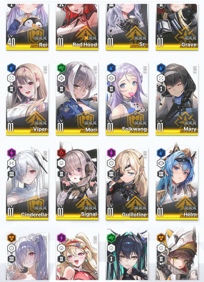 [GLOBAL] GODDESS OF VICTORY NIKKE 19SSR Cinderella: Crystal Wave+Red Hood+Skin+Cinderella+Grave+Little Mermaid+Viper+Frima+Signal+Dolla+Rei++ starter account-Mobile Games Starter