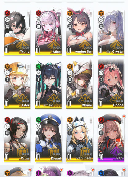 [GLOBAL] GODDESS OF VICTORY NIKKE 19SSR Cinderella: Crystal Wave+Red Hood+Skin+Little Mermaid+Liter+D+Rei++ starter account-Mobile Games Starter