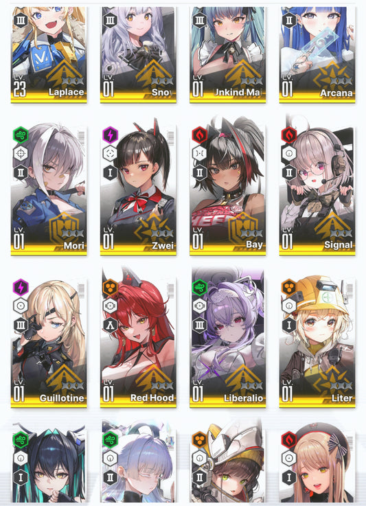 [GLOBAL] GODDESS OF VICTORY NIKKE 19SSR Liberalio+Nayuta+Red Hood+Skin+Liter+Little Mermaid+Maid Privaty+Laplace+Guillotine starter account-Mobile Games Starter