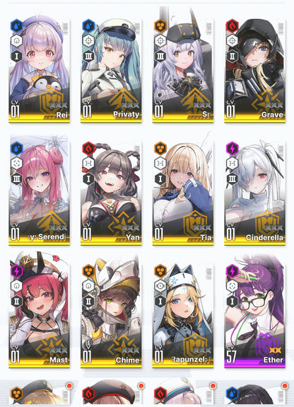 [GLOBAL] GODDESS OF VICTORY NIKKE 19SSR Limited Dorothy: Serendipity+Dorothy+Liter+Red Hood+Skin+Cinderella+Grave+Drake++ starter account-Mobile Games Starter