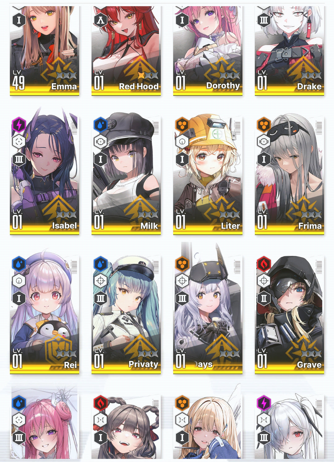 [GLOBAL] GODDESS OF VICTORY NIKKE 19SSR Limited Dorothy: Serendipity+Dorothy+Liter+Red Hood+Skin+Cinderella+Grave+Drake++ starter account-Mobile Games Starter