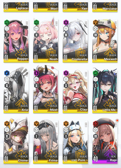 [GLOBAL] GODDESS OF VICTORY NIKKE 19SSR MLB 4X+1 Red Hood+Skin+Cinderella+Little Mermaid+Viper+Rei++ starter account-Mobile Games Starter