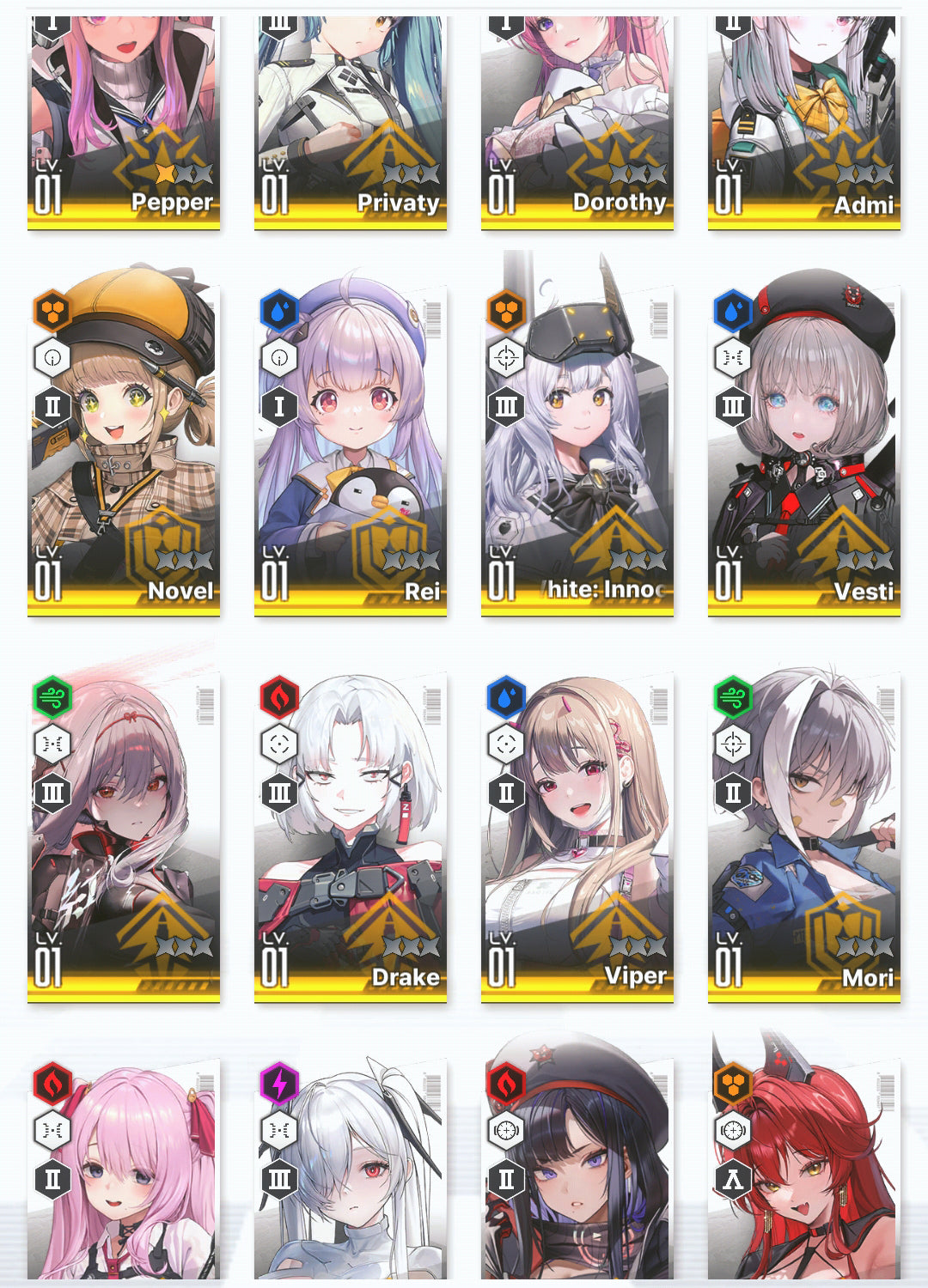 [GLOBAL] GODDESS OF VICTORY NIKKE 19SSR Red Hood+Skin+Cinderella+Scarlet Black Shadow+Dorothy+Novel+Rei++ starter account-Mobile Games Starter