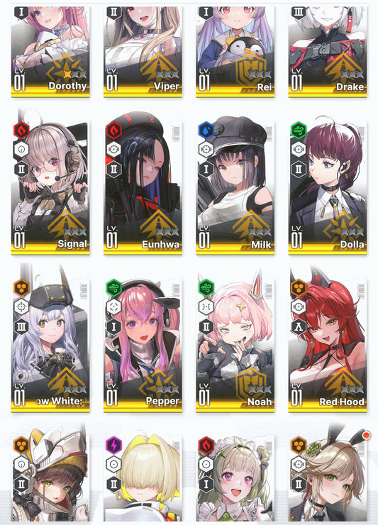 [GLOBAL] GODDESS OF VICTORY NIKKE 19SSR+Pity Dorothy+Red Hood+skin+Viper+Dolla+Rei++ starter account-Mobile Games Starter