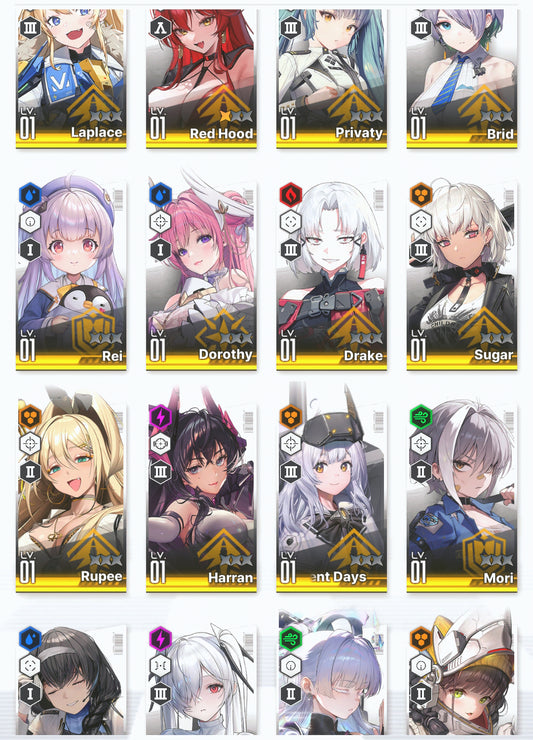[GLOBAL] GODDESS OF VICTORY NIKKE 19SSR+Pity Nayuta+Dorothy+Red Hood+Skin+Cinderella+Laplace+Drake+Rei++ starter account-Mobile Games Starter