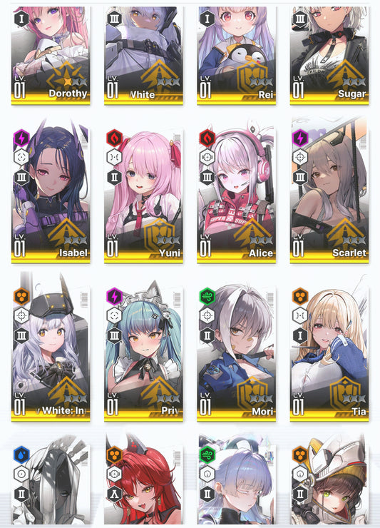 [GLOBAL] GODDESS OF VICTORY NIKKE 19SSR+Pity Nayuta+Scarlet+Dorothy+Red Hood+Skin+Isabel+Snow White++ starter account-Mobile Games Starter