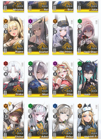 [GLOBAL] GODDESS OF VICTORY NIKKE 20SSR double Scarlet Black Shadow+2 Red Hood+Skin+Little Mermaid+Rei++ starter account-Mobile Games Starter