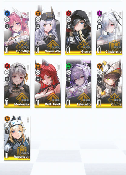 [GLOBAL] GODDESS OF VICTORY NIKKE 20SSR Liberalio+Dorothy+Modernia+Red Hood+Skin+Cinderella+Grave++ starter account-Mobile Games Starter