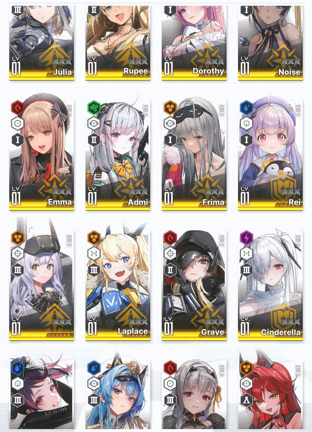 [GLOBAL] GODDESS OF VICTORY NIKKE 20SSR Liberalio+Dorothy+Modernia+Red Hood+Skin+Cinderella+Grave++ starter account-Mobile Games Starter