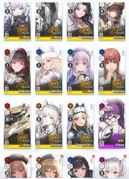 [GLOBAL] GODDESS OF VICTORY NIKKE 20SSR Makima+Coatoff+Crown+2 Red Hood+skin+Cinderella+Scarlet Black Shadow+Himeno+Rei++ starter account-Mobile Games Starter