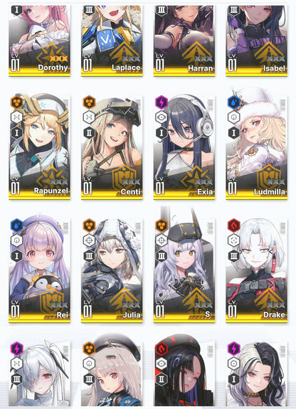[GLOBAL] GODDESS OF VICTORY NIKKE 20SSR MLB 4X Dorothy+Red Hood+skin+Cinderella+Harran+Isabel++ starter account-Mobile Games Starter