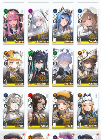 [GLOBAL] GODDESS OF VICTORY NIKKE 20SSR MLB 4X Red Hood+Skin+Nayuta+Cinderella+Little Mermaid+Liter+Maiden+Novel+Rei++ starter account-Mobile Games Starter