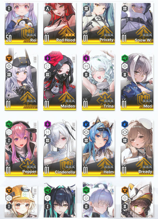 [GLOBAL] GODDESS OF VICTORY NIKKE 20SSR MLB 4X Red Hood+Skin+Nayuta+Cinderella+Little Mermaid+Liter+Maiden+Novel+Rei++ starter account-Mobile Games Starter