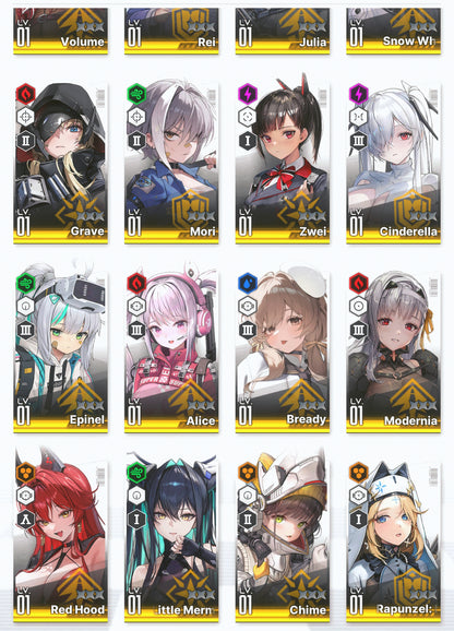 [GLOBAL] GODDESS OF VICTORY NIKKE 20SSR Modernia+Red Hood+Skin+Cinderella+Grave+Little Mermaid+Blanc+Privaty+Pepper+Volume+Rei++ starter account-Mobile Games Starter