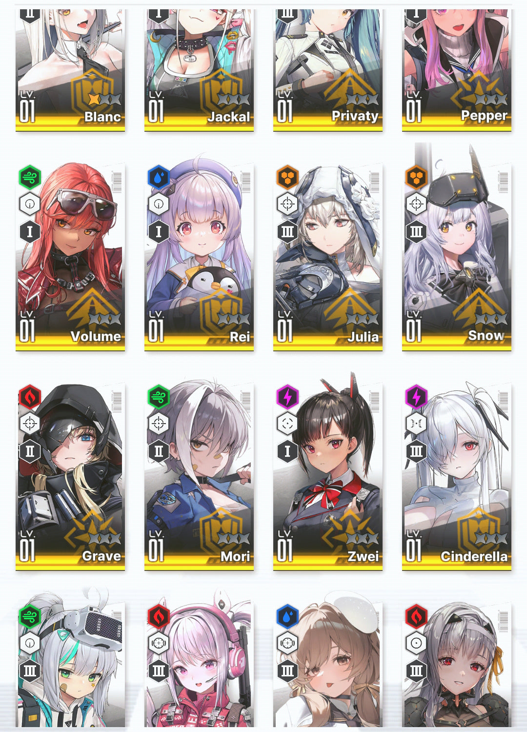 [GLOBAL] GODDESS OF VICTORY NIKKE 20SSR Modernia+Red Hood+Skin+Cinderella+Grave+Little Mermaid+Blanc+Privaty+Pepper+Volume+Rei++ starter account-Mobile Games Starter