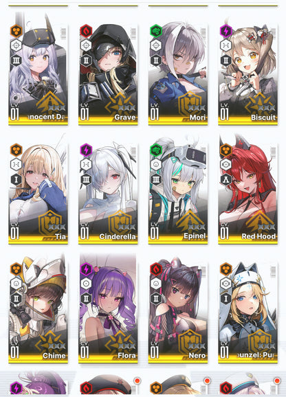 [GLOBAL] GODDESS OF VICTORY NIKKE 20SSR Red Hood+Skin+Cinderella+Grave+Little Mermaid+Blanc+Viper+Dolla+Aria+Rei++ starter account-Mobile Games Starter