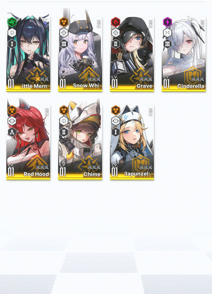 [GLOBAL] GODDESS OF VICTORY NIKKE 20SSR Red Hood+Skin+Cinderella+Grave+Little Mermaid+Blanc+Viper+Dolla+Aria+Rei++ starter account-Mobile Games Starter