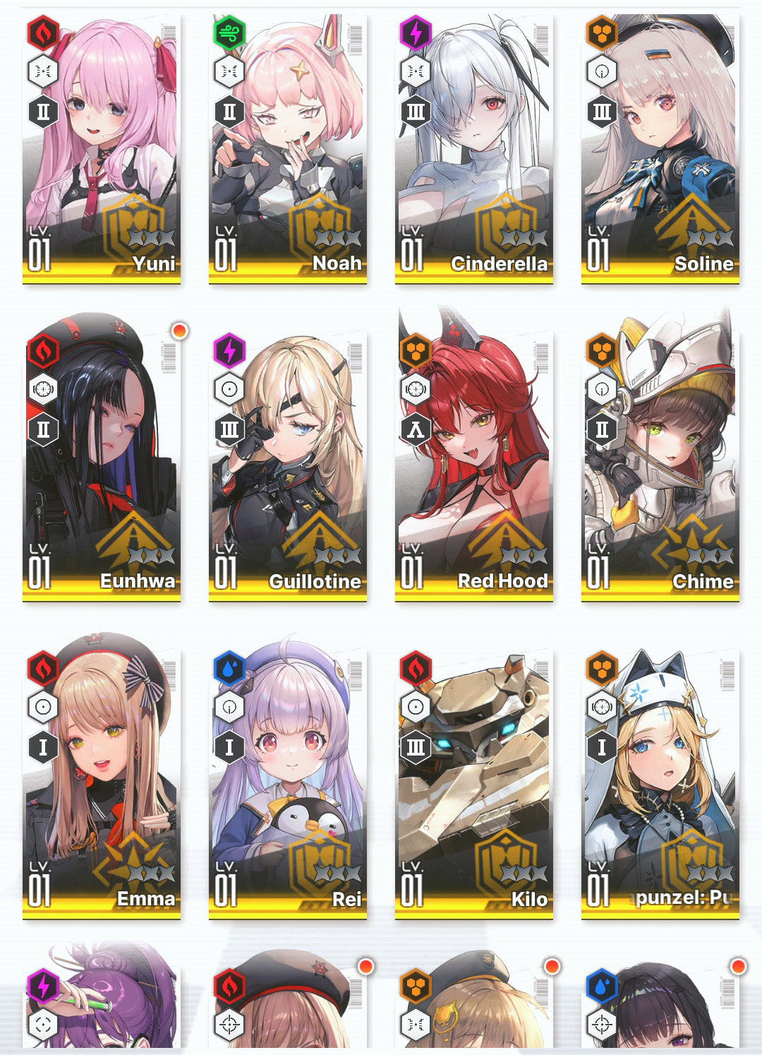 [GLOBAL] GODDESS OF VICTORY NIKKE 20SSR Red Hood+Skin+Scarlet+Cinderella+Volume+Noah++ starter account-Mobile Games Starter
