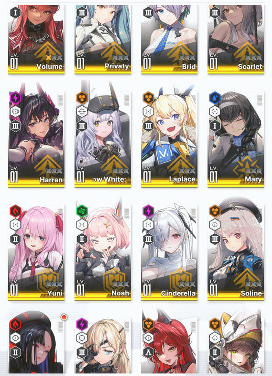 [GLOBAL] GODDESS OF VICTORY NIKKE 20SSR Red Hood+Skin+Scarlet+Cinderella+Volume+Noah++ starter account-Mobile Games Starter