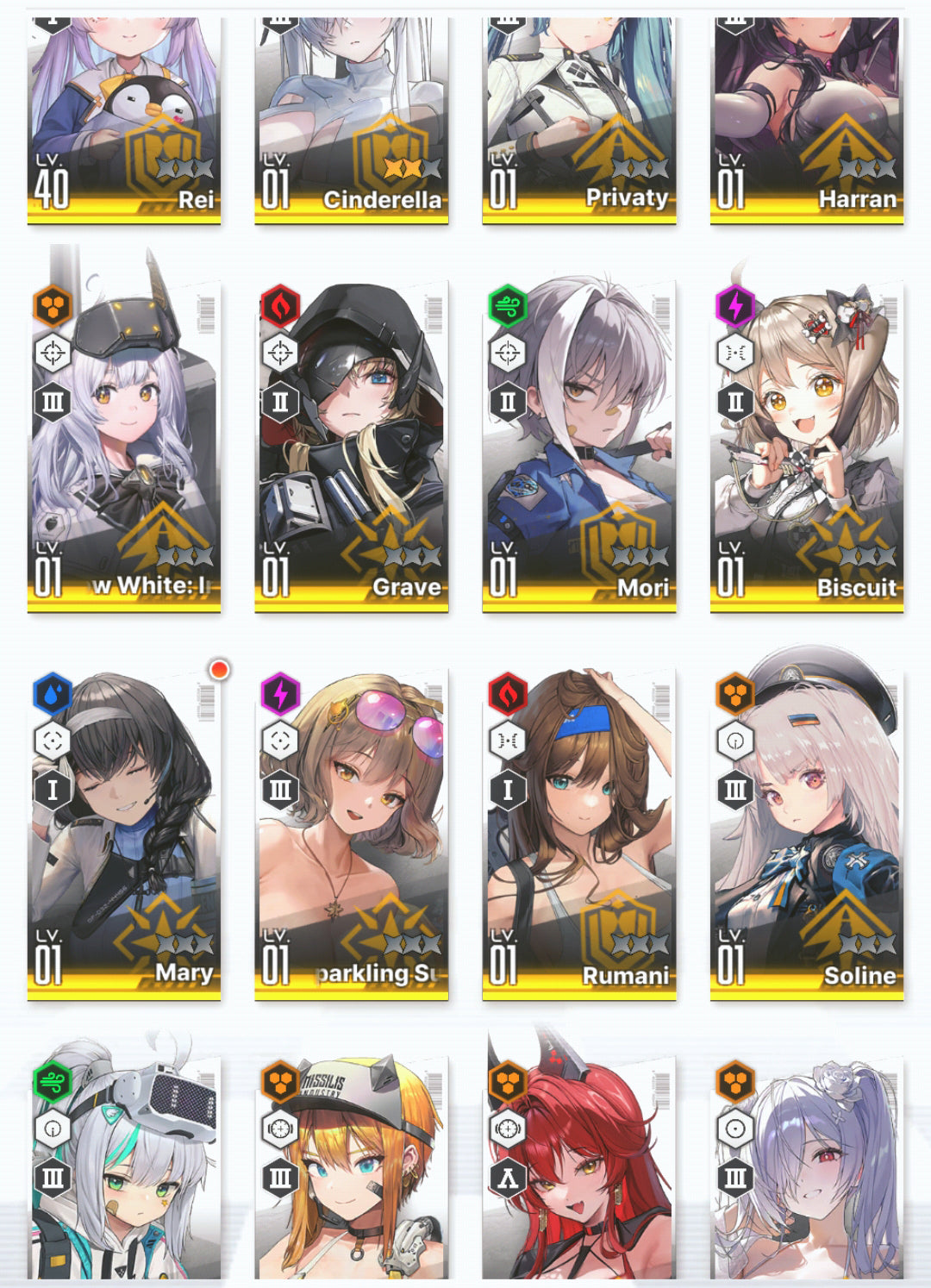 [GLOBAL] GODDESS OF VICTORY NIKKE 21SSR Cinderella: Crystal Wave+Sparkling Summer Anis+Liter+Red Hood+Skin+3 Cinderella+Grave+Harran++ starter account-Mobile Games Starter