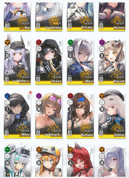[GLOBAL] GODDESS OF VICTORY NIKKE 21SSR Cinderella: Crystal Wave+Sparkling Summer Anis+Liter+Red Hood+Skin+3 Cinderella+Grave+Harran++ starter account-Mobile Games Starter