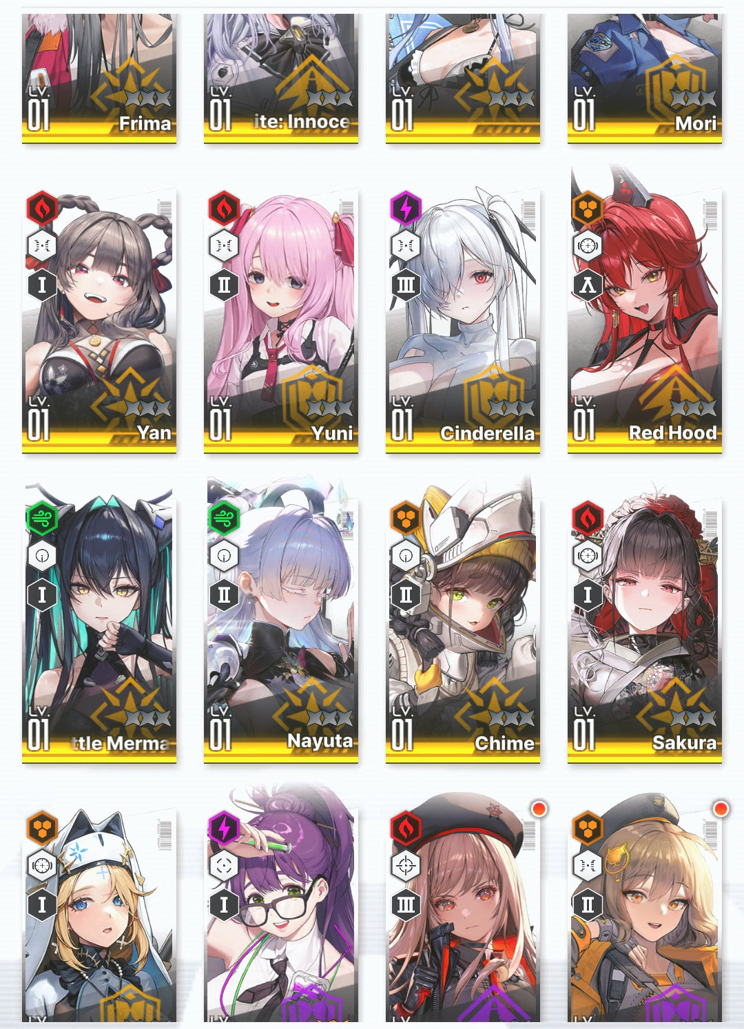 [GLOBAL] GODDESS OF VICTORY NIKKE 21SSR Nayuta+Modernia+skin+Little Mermaid+Dorothy+Red Hood+Skin+Cinderella+Noir+Noah+Volume++ starter account-Mobile Games Starter