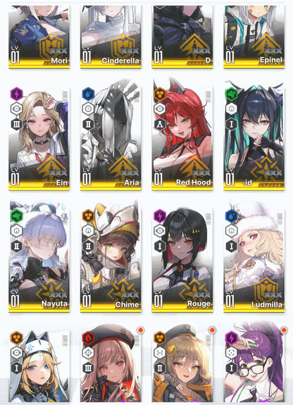 [GLOBAL] GODDESS OF VICTORY NIKKE 21SSR Nayuta+Scarlet+Red Hood+Skin+Cinderella+Grave+Little Mermaid+Sparkling Summer Anis+Helm++ starter account-Mobile Games Starter