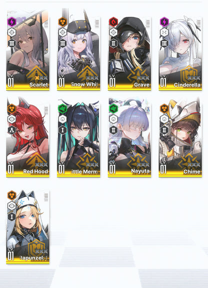 [GLOBAL] GODDESS OF VICTORY NIKKE 19SSR Nayuta+Scarlet+Red Hood+Skin+Cinderella+Grave+Little Mermaid+Sparkling Summer Anis+Helm++ starter account-Mobile Games Starter