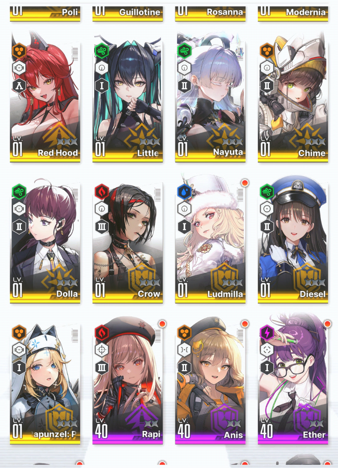 [GLOBAL] GODDESS OF VICTORY NIKKE 21SSR Red Hood+Skin+Nayuta+Modernia+Scarlet Black Shadow+Cinderella+Little Mermaid+Pepper+Poli+Guillotine+Rei++ starter account-Mobile Games Starter