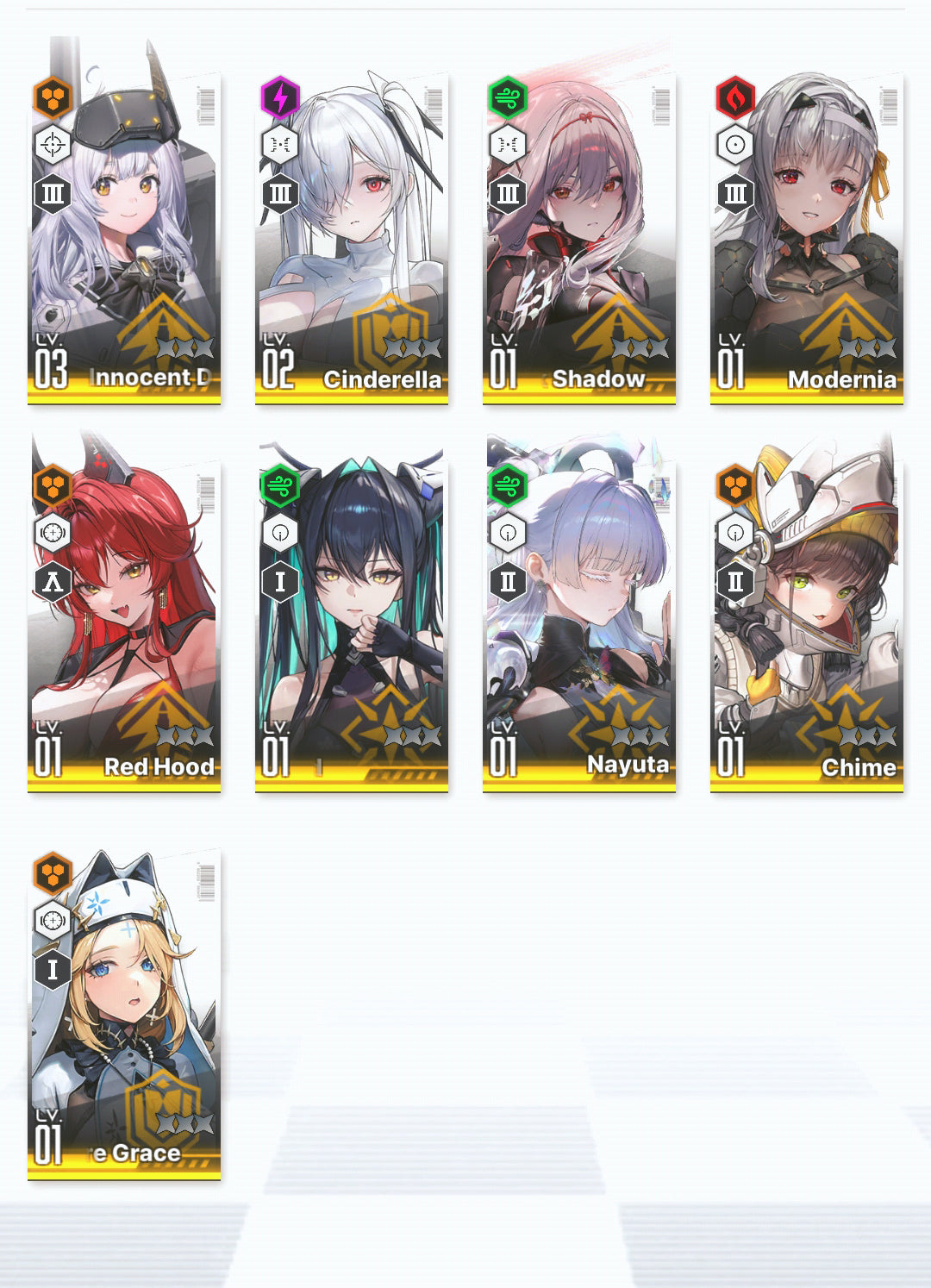 [GLOBAL]GODDESS OF VICTORY NIKKE 18SSR Red Hood+Skin+Nayuta+Modernia+Scarlet Black Shadow+Cinderella+Little Mermaid+Pepper+Poli+Guillotine+Rei++ starter account-Mobile Games Starter