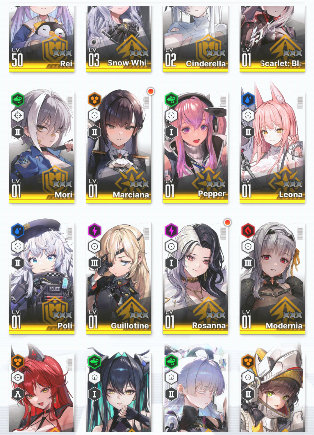 [GLOBAL] GODDESS OF VICTORY NIKKE 21SSR Red Hood+Skin+Nayuta+Modernia+Scarlet Black Shadow+Cinderella+Little Mermaid+Pepper+Poli+Guillotine+Rei++ starter account-Mobile Games Starter
