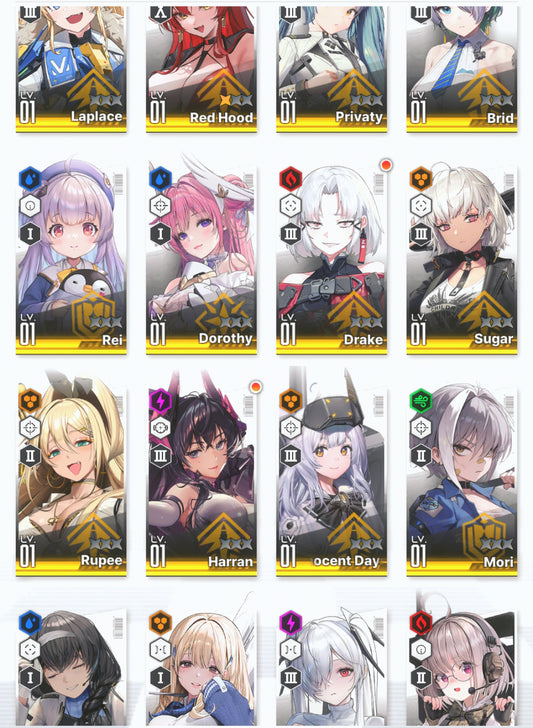 [GLOBAL] GODDESS OF VICTORY NIKKE 22SSR Cinderella: Crystal Wave+Nayuta+Dorothy+Red Hood+Skin+Cinderella+Laplace+Drake+Rei++ starter account-Mobile Games Starter