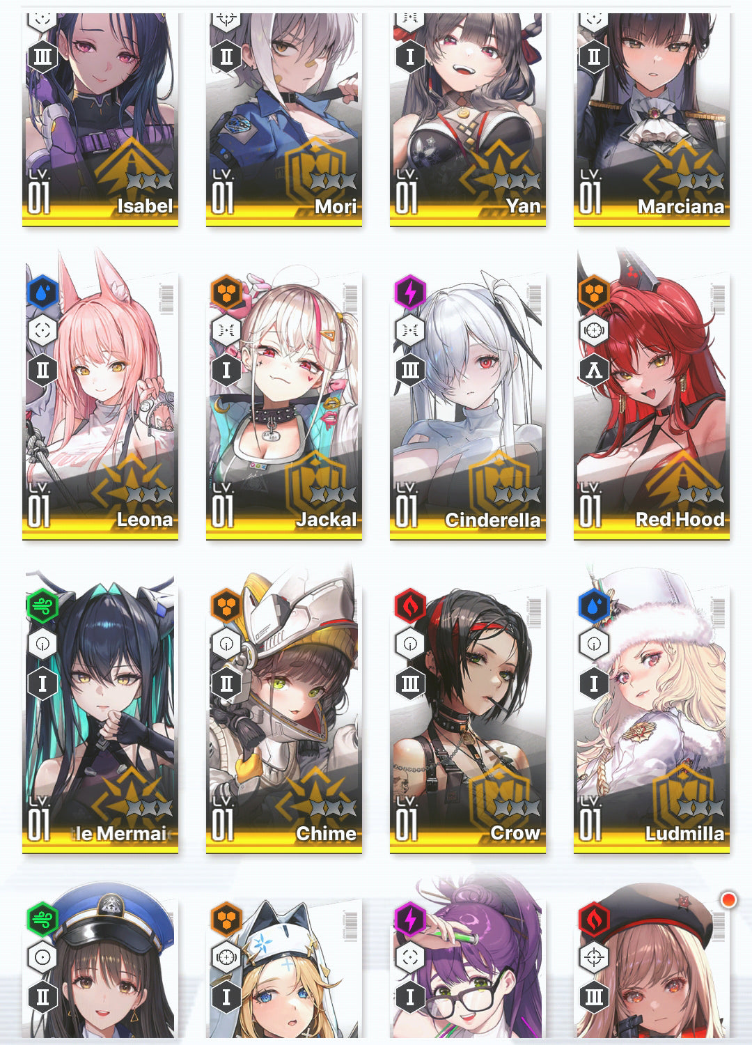 [GLOBAL] GODDESS OF VICTORY NIKKE 22SSR Dorothy+Red Hood+Skin+Cinderella+Grave+Little Mermaid+Liter+Blanc+Yulha+Rei++ starter account-Mobile Games Starter